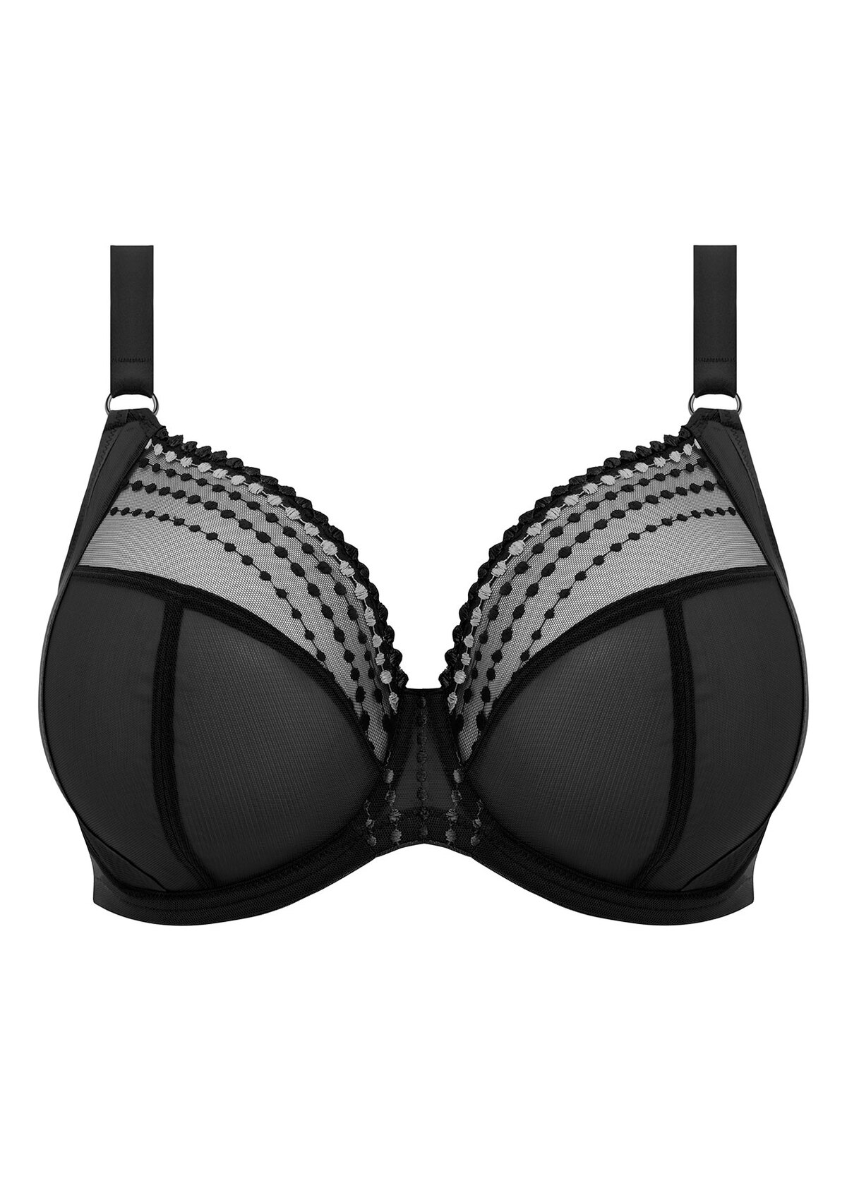 Matilda Plunge Bra Black – Lilli Lingerie