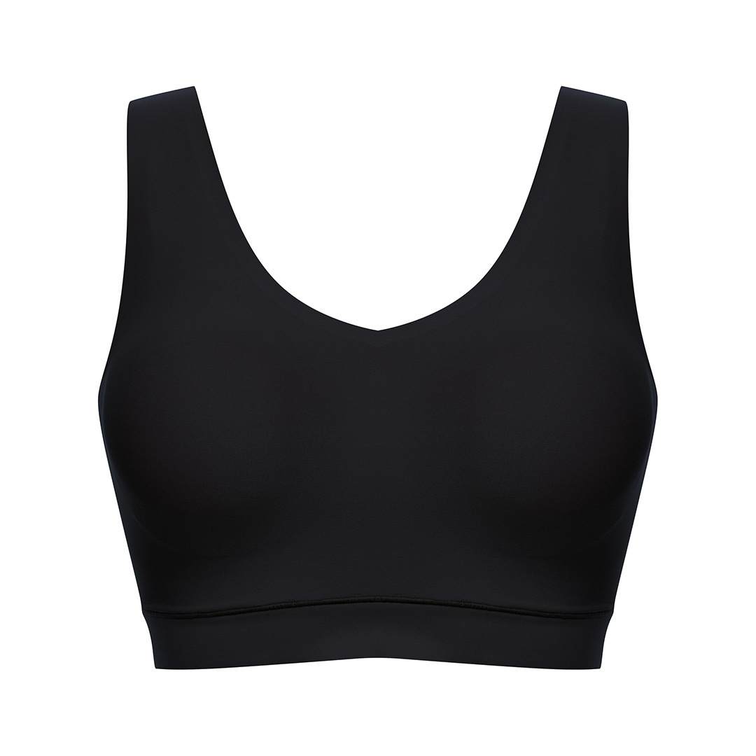 Soft Stretch Padded V bra top – Freudian Slip