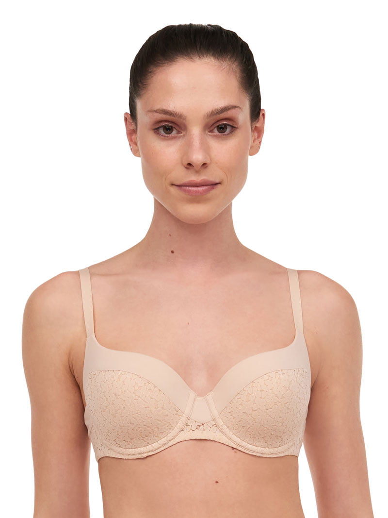 Reggiseno T-Shirt Chantelle Norah Chic Donna – Con Ferretto, Coppe Sagomate, Morbido E Invisibile, Ecologico, Colore Opaco